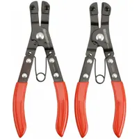 Retaining Ring Plier Set: External/Internal, For 1 13/16 in to 4 13/16 in3/8 in to 1 3/4 in Bore Dia (MPN 33HD60)