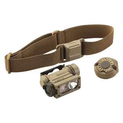 STREAMLIGHT Infrared Headlamp: 275 lm, 6 hr Run Time at Max. Brightness, 113 m Max Beam - Rechargeable Headlamps