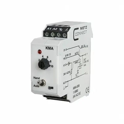METZ CONNECT Analog Encoder: C-Logline, DIN Rail Mounting, 110660, 24 mA Current Rating - Modules for Metz Connect Controllers