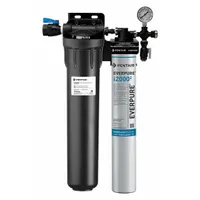 PENTAIR/EVERPURE Water Filtration System: 0.5 micron, 1.7 gpm, 28 in Overall Ht (MPN EV932421-75)