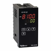 TEMPCO Temperature Controller: TEC-8100, 1/8 DIN Size, TC/RTD Programmable, PID, 90 to 250V AC (MPN TEC34026)