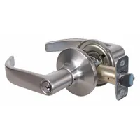 MASTER LOCK Door Lockset: Office Lever Locksets, Nickel (MPN RL0115KAS)