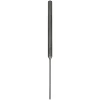 Pin Punch: 3/8 in Tip Dia, 1/2 in Shank Wd, 3 1/2 in Taper Lg, 8 in Overall Lg, Hexagon, Steel, Flat (MPN 71504)