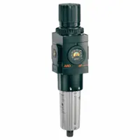 ARO Filter-Regulator: Series 3000 Series, 1 in NPT, 250 scfm, 5 micron, 250 psi, Auto Drain, Nitrile (MPN P39464-614)