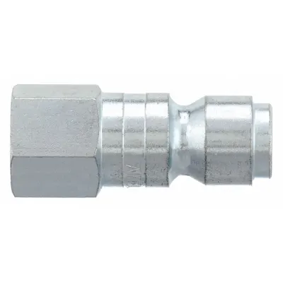 AMFLO Quick Connect Hose Coupling: 3/8 in Body Size, 1/4 in Hose Fitting Size - Tru-Flate Automotive Steel Quick-Connect Air Coupling Plugs