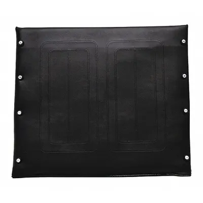 ALCO Embossed Seat: Vinyl, 16 in Overall Lg, 24 in Overall Wd, 16 in Overall Ht - Seat & Back Upholstery for Wheelchairs