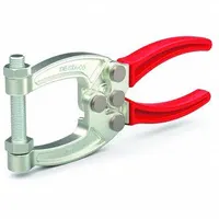 DE-STA-CO Toggle Clamp: Manual Spreading Apart of Handles, 1 Spindles, Steel, M8 Spindle Thread Size (MPN 441)