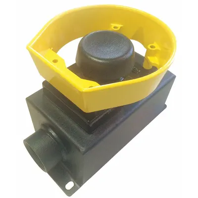 REES Mushroom Head Push Button: Non-Illuminated, Mushroom Head Profile, Non-Metallic - Mushroom-Head Push Buttons