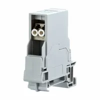METZ CONNECT Fiber Optic Adapter Insert: Rail, Plastic, Fiber Optic, 90° Mounting Angle, 2 Ports (MPN 1402306113KE)