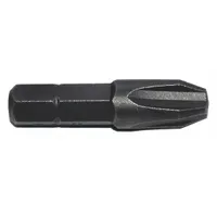 ZEPHYR Insert Bit: Insert Bit, Imperial, PH4 Bit Industry Size, #4 Bit Size, Std, Hex, Power, 5 PK (MPN D1224XM-5PK)