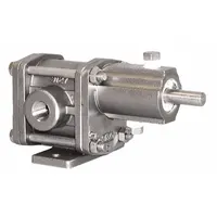 OBERDORFER Rotary Gear Pump Head: Direct Drive, Stainless Steel Body, 1/4" FNPT, 1.4 gpm, Pedestal (MPN R10316CA)