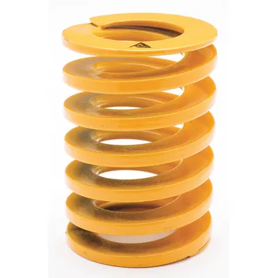 RAYMOND Die Spring: Alloy Steel/Bronze, Cylindrical Shape, Closed, Ground End, 1 37/64 in Lng - Die Springs