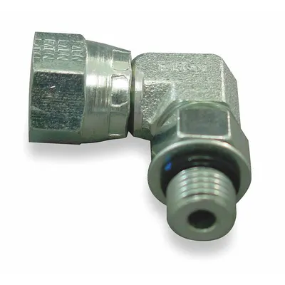 AEROQUIP Hydraulic Hose Adapter: 1 1/2 in x 1 1/2 in Fitting Size, Female x Male - NPSM-to-ORB Steel Hydraulic Hose Adapters