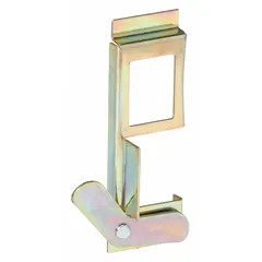 Mechanical interlock accessory for Siemens BQ circuit breakers. Provides a physical locking mechanism to prevent unauthorized operation or accidental switching. Used in electrical panels and lockout/tagout procedures.