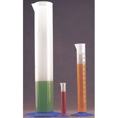 NALGENE Graduated Cylinder: Polypropylene, 100 mL, 3.4 fl oz - Plastic Graduated Cylinders