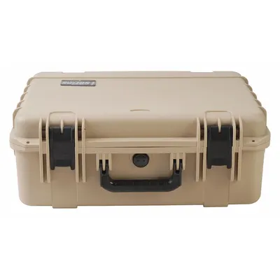 SKB Protective Case: 17 in x 22 in x 8 in Inside, No Foam, Beige, Mobile, 11 lb Wt - Suitcase-Style Cases