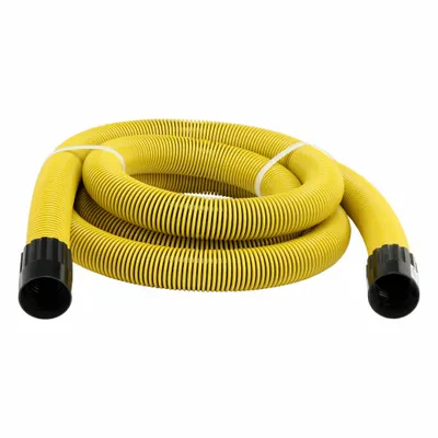 DUSTLESS TECHNOLOGIES 12 ft Crush-Resistant Vacuum Hose - Crush-Resistant Vacuum Hoses
