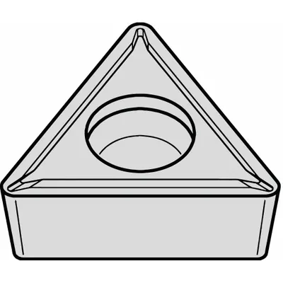 WIDIA Triangle Turning Insert: TPMT2151LF - Triangle (T) Indexable Turning Inserts
