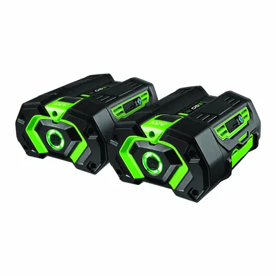 EGO Battery Pack: 5 Ah Battery Capacity, 56V ARC Lithium, Tabbed, 2 Batteries Included - EGO Cordless Tool Batteries
