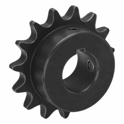 TRITAN Sprocket: 40, For 1/2 in Chain Pitch, 7/8 in Bore Dia, 15 Teeth, 2.405 in Pitch Dia - Size 40 Fixed-Bore Roller Chain Sprockets