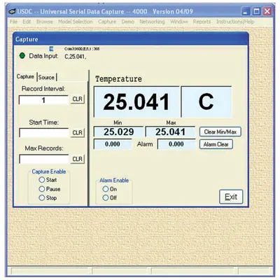 CONTROL COMPANY Data Acquisition System: 6 ft Cable/CD (MPN 4099) - Software & Installation Services