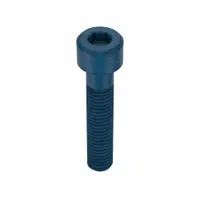 Socket Head Cap Screw: M8x1.25 Thread Size, 40 mm Lg, Std, Blue Phosphate, Alloy Steel, 25 PK (MPN UST176256)