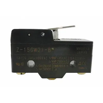 OMRON Snap Action Switch: Hinge Lever Actuator, 1NO/1NC - Hinge Lever Snap-Action Switches