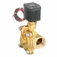 2-way/2-position normally open solenoid valve with 1 in pipe size and 120V AC operation. Explosion-proof and watertight construction suits on/off control of liquids or gases in hazardous or wet industrial environments