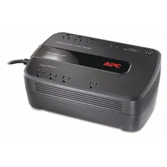 Single-phase standby UPS rated at 650 VA with 120 V input and 120 V output. Provides battery backup and surge protection for connected equipment during power outages and voltage fluctuations. Suitable for protecting computers, networking devices, and peripherals in office or light industrial environments.