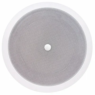 SPECO TECHNOLOGIES Speaker with Transformer: Powered, 2-Way, 8 ohm Impedance - Ceiling-Mount Speakers