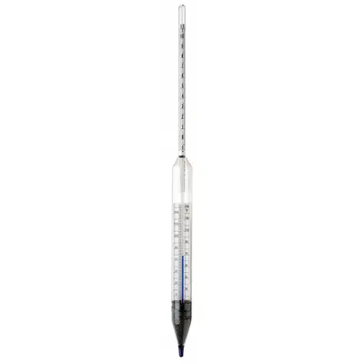 API Hydrometer: API Plain Form, 39/51°, 0.1°, Ballast/Glass, +/-0.1° - API Hydrometers