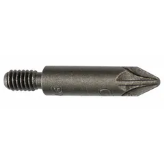 Pozidriv bit with PZ2 size, impact rated for use with power tools. Made from S2 steel with unfinished finish. Suitable for screw driving applications requiring high torque in industrial assembly, automotive repair, and construction. Sold as a 5-pack; bit holder not included.