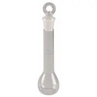APPROVED VENDOR Volumetric Flask: 5 mL, Colorless, Conical, 0.04 mL, Includes Closure