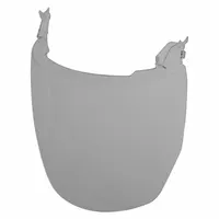 MILWAUKEE Face Shield Visor: 9 in Overall Wd, 9 3/4 in Overall Ht, Gray, Reusable, 5 PK (MPN 48-73-1446)