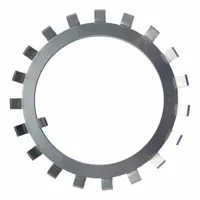 STANDARD LOCKNUT Bearing Lock Washer: W01, Inch, Steel, 0.032 in Washer Thick, AN00/N00, 1200/1300