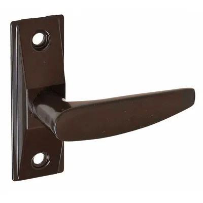 KABA ILCO Deadlatch Handle: Lever, Bronze (MPN 456-S-RH-01-DU) - Lever Deadlatch Handles