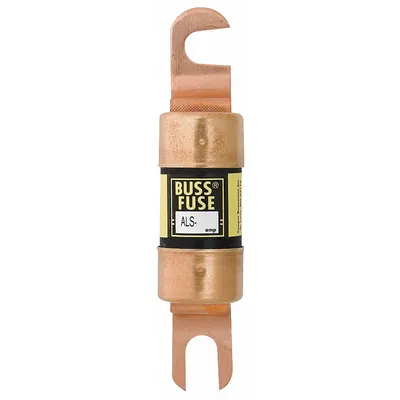 BUSSMANN Forklift Limiter Fuse: ALS Series, Bolt-On, Gen Purpose, 550 A, 48 V DC - Fast-Acting & General Purpose Bolt-On Fuses