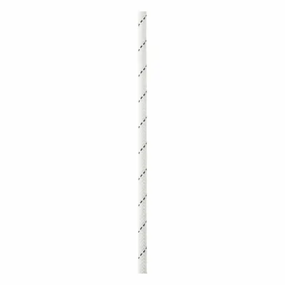 PETZL Shock-Absorbing Rope, 5/16 in Dia, 300 lb WLL, Nylon, White