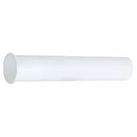 APPROVED VENDOR Tailpiece: Plastic, White, 1 1/2 in Nominal Pipe Size, 8 in Overall Lg, Slip (MPN 35351)