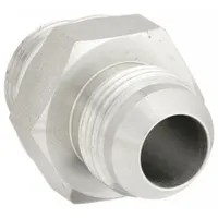 Hydraulic Hose Adapter: 3/4 in x 3/4 in Fitting Size, Male x Male, NPT x NPT, Rigid, Straight (MPN 9002-1212)