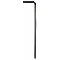 WESTWARD Hex Key: 0 Ball Ends, 3 mm Tip Size, Metric, Long, Alloy Steel, Black Oxide, 3 mm Handle Lg