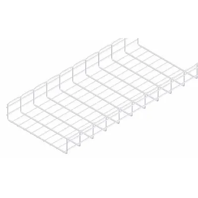 CABLOFIL Wire Mesh Cable Tray: 18 in Wd, 4 in Ht, 10 ft Lg, 129 lb, Steel - Straight Section Wire Mesh Trays