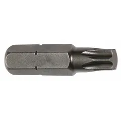 Insert Torx bit with T40 head size, standard duty, and hex shank for secure tool retention. Suitable for driving Torx fasteners in assembly and maintenance tasks. Supplied as a 5-pack.