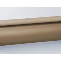 This PVC combined handrail and wall guard from PAWLING CORP is model BR-600, 12 ft long, in tan. It is not ligature resistant. Used in corridors, stairwells, and public areas to protect walls and provide a gripping surface