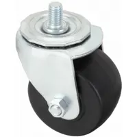 APPROVED VENDOR Stem Caster: Swivel, 3 in Wheel Dia., 1 3/4 in Wheel Wd, Polyolefin, 3/4 in Stem Lg (MPN DCIB03141S-S32)