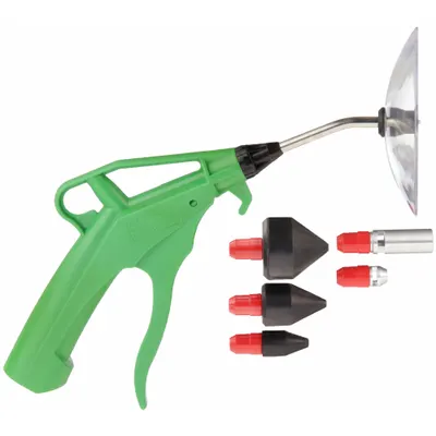 SPEEDAIRE Air Gun Kit, Polyoxymethylene, Straight, 1/4 in Female NPT - Air Gun Kits
