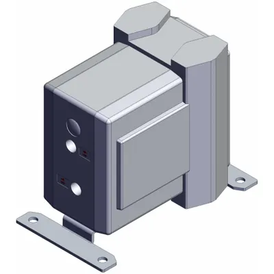 SMC Process Pump: Polypropylene Housing, 3/4 in, NPT Connection, 45 lpm Max. Flow Rate - Polypropylene Housing Compact AODD Dispensing Pumps