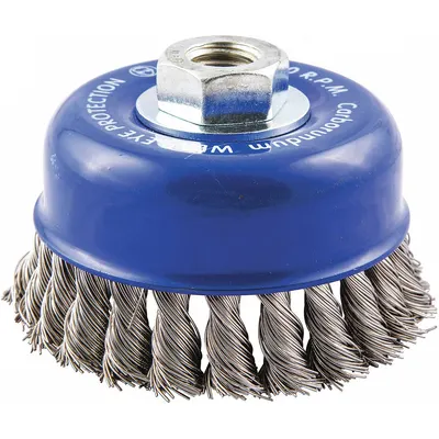 OEM APPROVED VENDOR Heavy-Cleaning Cup Brush - Heavy-Cleaning Brushes for Contoured Stainless Steel Surfaces