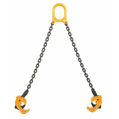 Dayton Drum Sling: 2 Grip Points, For 30 gal/55 gal/85 gal Drum Capacity, Metal - Drum Lifting Hooks