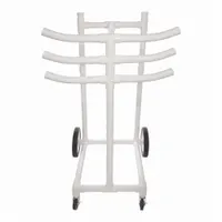 CHAMPION SPORTS Physical Education Equipment Cart: 22 in Overall Lg, 26 in Overall Wd, Plastic (MPN HCRACK)